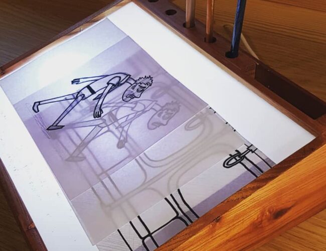 Animation Light Boxes: Bringing Drawings to Life